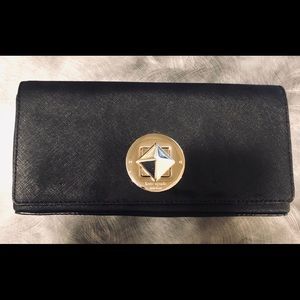 Black Kate spade clutch